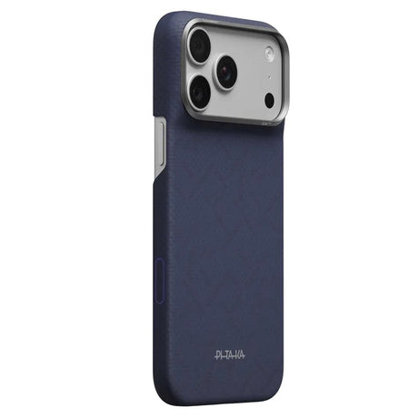 iPhone 18 Pro Max / 17 Pro Max Pitaka Edge Skal - MagSafe Kompatibel - Sapphire Blue