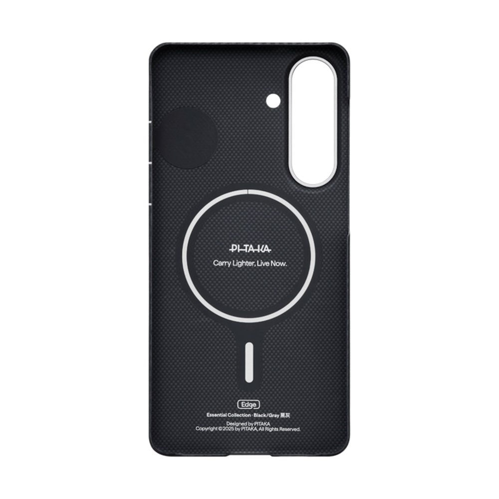 Samsung Galaxy S26+ (Plus) PITAKA Edge Skal - MagSafe Kompatibel - Black / Grey Twill