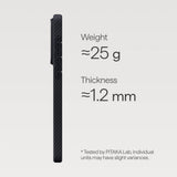 Samsung Galaxy S26+ (Plus) PITAKA Edge Skal - MagSafe Kompatibel - Black / Grey Twill