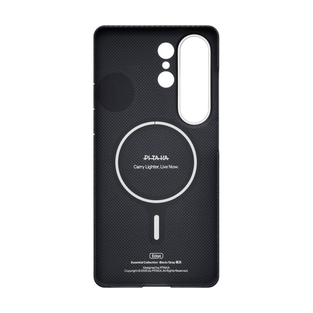 Samsung Galaxy S26 Ultra PITAKA Edge Skal - MagSafe Kompatibel - Black / Grey Twill