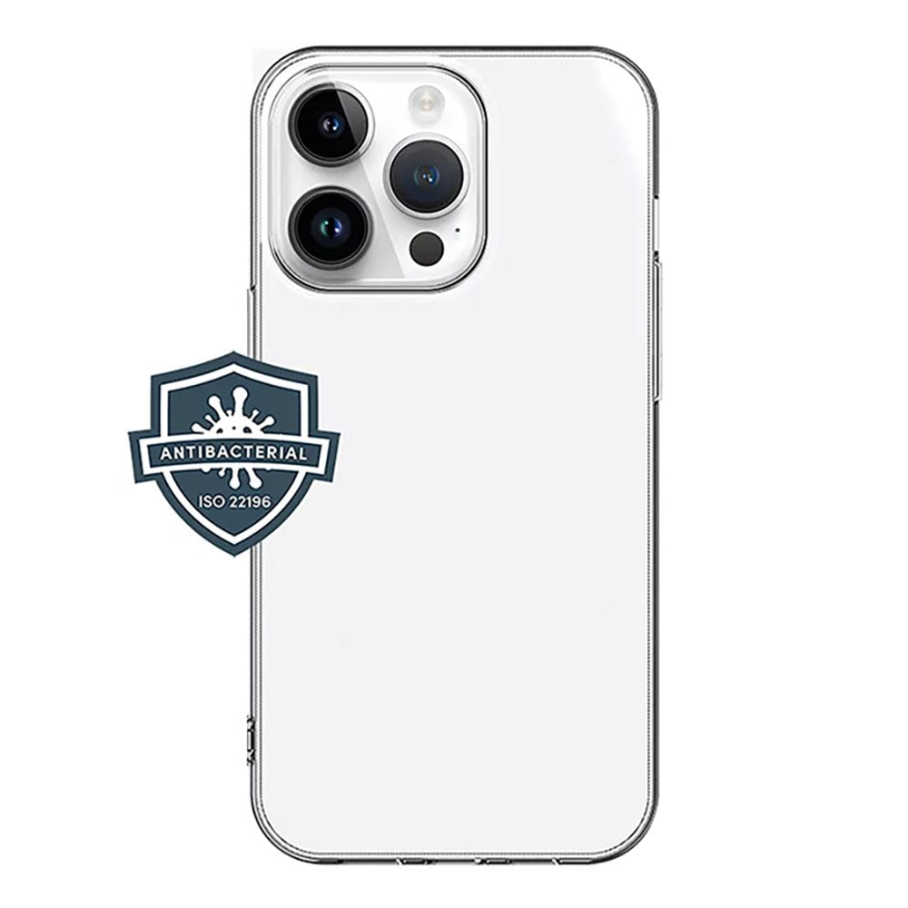 iPhone 14 Pro Key Skal Silikon - Transparent