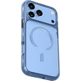 iPhone 18 Pro Max / 17 Pro Max LAUT CRYSTAL MATTER X Skal - MagSafe Kompatibel - Blå / Transparent