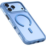 iPhone 18 Pro / 17 Pro LAUT CRYSTAL MATTER X Skal - MagSafe Kompatibel - Blå / Transparent