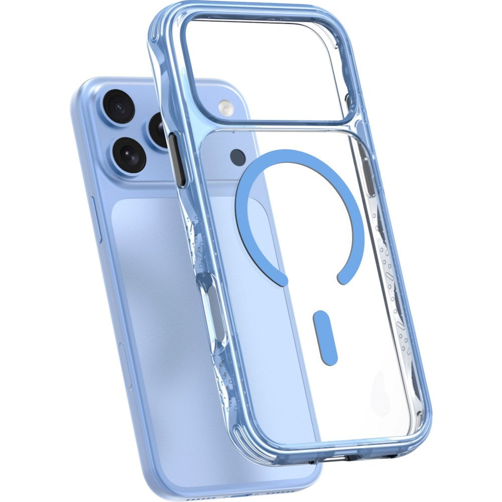 iPhone 18 Pro / 17 Pro LAUT CRYSTAL MATTER X Skal - MagSafe Kompatibel - Blå / Transparent