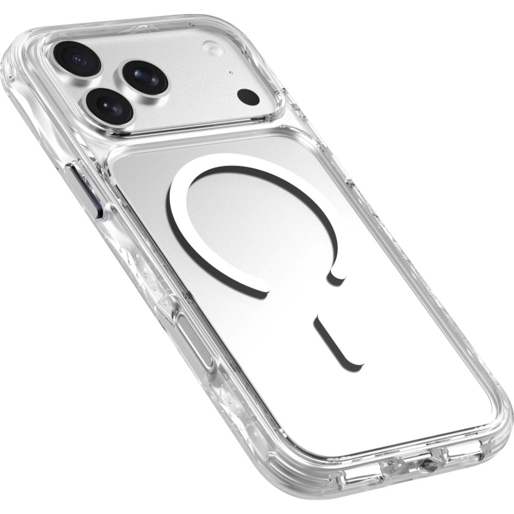 iPhone 18 Pro / 17 Pro LAUT CRYSTAL MATTER X Skal - MagSafe Kompatibel - Vit / Transparent