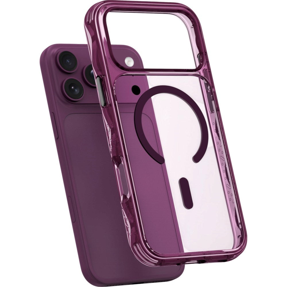 iPhone 18 Pro Max / 17 Pro Max LAUT CRYSTAL MATTER X Skal - MagSafe Kompatibel - Lila / Transparent