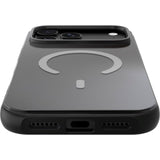 iPhone 18 Pro / 17 Pro LAUT HUEX WAVE Skal - MagSafe Kompatibel - Midnight Silver