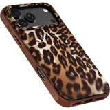 iPhone 18 Pro / 17 Pro LAUT HUEX WAVE Skal - MagSafe Kompatibel - Mocha Leopard