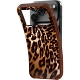 iPhone 18 Pro / 17 Pro LAUT HUEX WAVE Skal - MagSafe Kompatibel - Mocha Leopard
