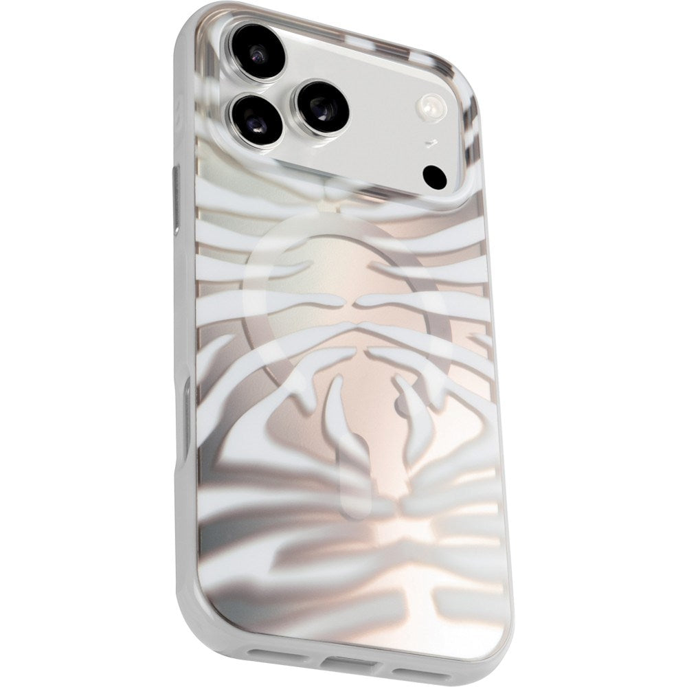 iPhone 18 Pro Max / 17 Pro Max LAUT HUEX WAVE Skal - MagSafe Kompatibel - Pearl Zebra