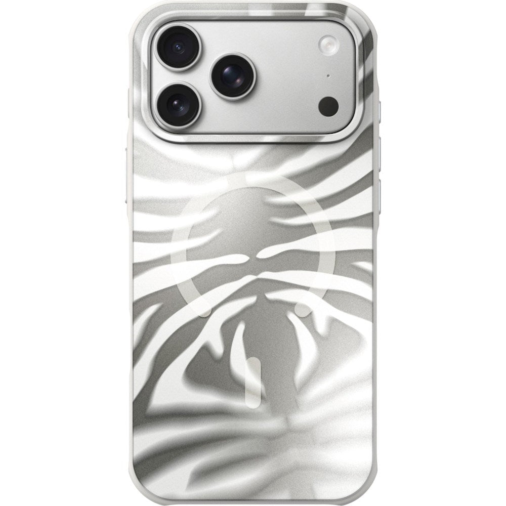 iPhone 18 Pro / 17 Pro LAUT HUEX WAVE Skal - MagSafe Kompatibel - Pearl Zebra