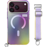 iPhone 18 Pro Max / 17 Pro Max LAUT NEON DREAM Skal m. Rem - MagSafe Kompatibel - Cosmic Candy