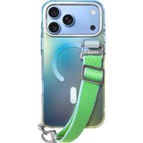 iPhone 18 Pro / 17 Pro LAUT NEON DREAM Skal m. Rem - MagSafe Kompatibel - Trippy Tide