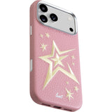 iPhone 18 Pro Max / 17 Pro Max LAUT TWINE EDGE Skal med Rem - MagSafe Kompatibel - Pink Crush Star
