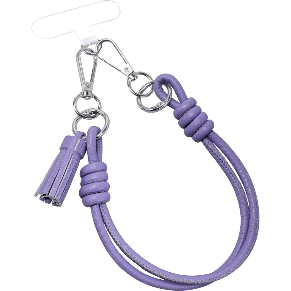iPhone 18 Pro Max / 17 Pro Max LAUT TWINE EDGE Skal med Rem - MagSafe Kompatibel - Lilac Butterfly