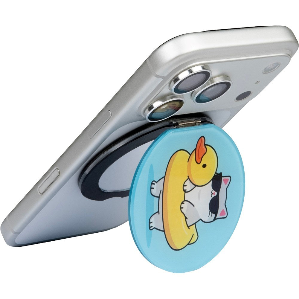 Mirror Stand för Mobil LAUT MAGMOJI - MagSafe Kompatibel - Cat Splish Splash