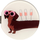 Mirror Stand för Mobil LAUT MAGMOJI - MagSafe Kompatibel - Dachshund Wine