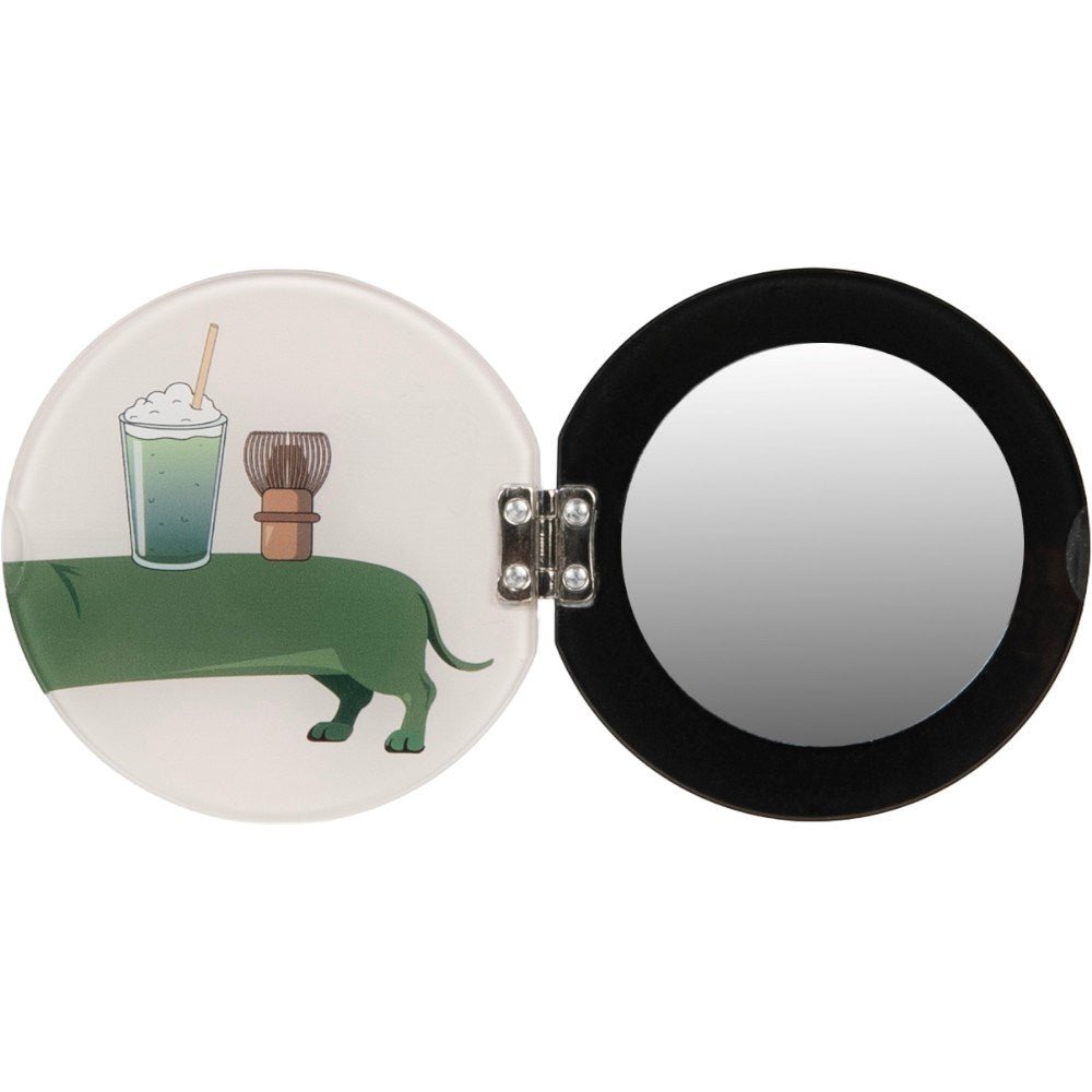 Mirror Stand för Mobil LAUT MAGMOJI - MagSafe Kompatibel - Dachshund Matcha Tea