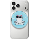 Mirror Stand för Mobil LAUT MAGMOJI - MagSafe Kompatibel - Cat Stay Calm