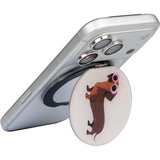 Mirror Stand för Mobil LAUT MAGMOJI - MagSafe Kompatibel - Dachshund Big Attitude