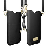 Crossbody Mobilväska i Konstläder LAUT PRESTIGE - Svart (max. Mobilstorlek: 6,5")