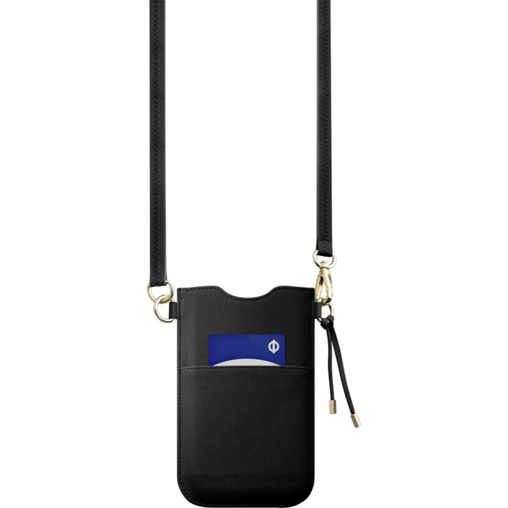 Crossbody Mobilväska i Konstläder LAUT PRESTIGE - Svart (max. Mobilstorlek: 6,5")