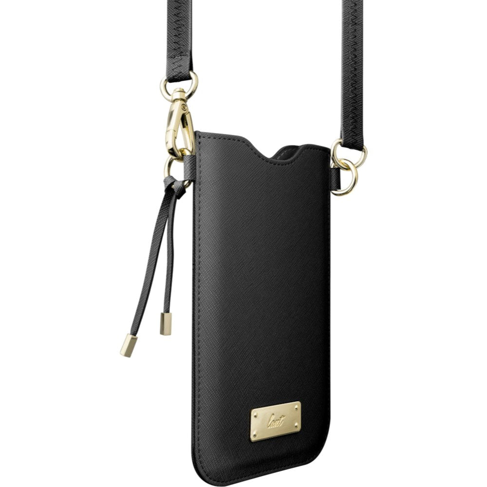 Crossbody Mobilväska i Konstläder LAUT PRESTIGE - Svart (max. Mobilstorlek: 6,5")
