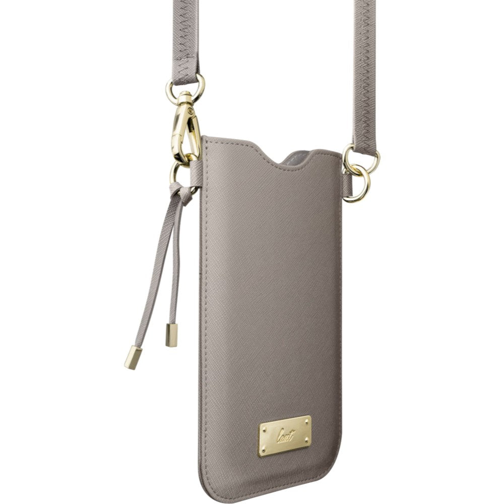 Crossbody Mobilväska i Konstläder LAUT PRESTIGE - Grå (max. Mobilstorlek: 6,5")