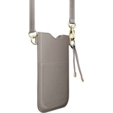 Crossbody Mobilväska i Konstläder LAUT PRESTIGE - Grå (max. Mobilstorlek: 6,5")