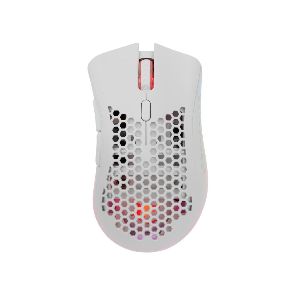 White Shark LIONEL Trådlös Gaming Mus - 6D / 10000 DPI - Vit