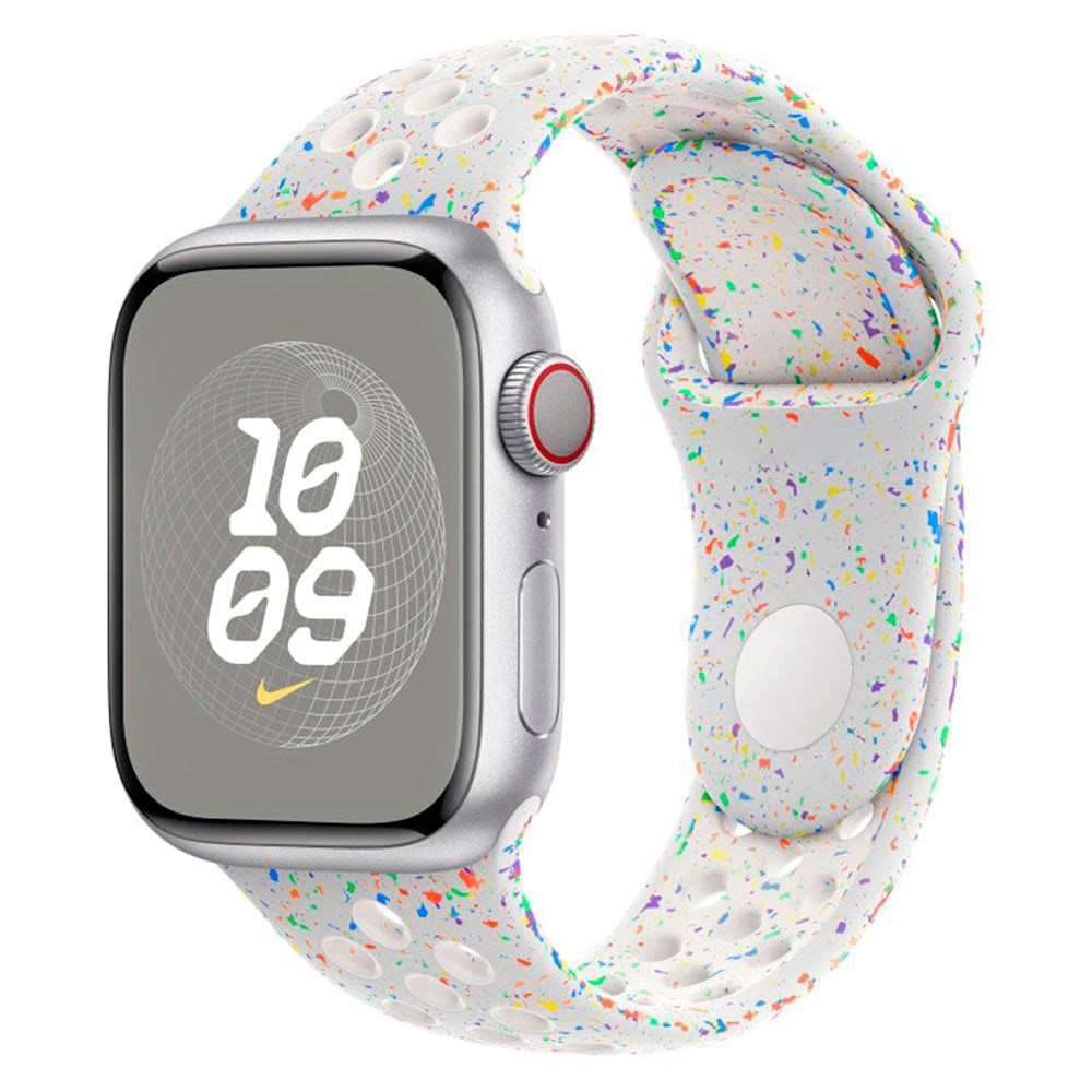 Apple Watch (38/40/SE/41/42mm) Silikonrem Lippa FLOUR - Vit