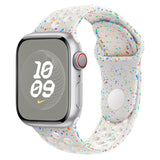 Apple Watch (42/44/SE/45/46/49mm) Silikonrem Lippa FLOUR - Vit