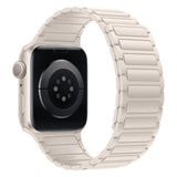 Apple Watch (38/40/41/42 mm) Lippa Magnetisk Silikonrem - Vit