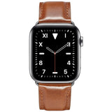 Apple Watch (38/40/41/42 mm) Lippa Klockarmband i Konstläder - Brun