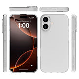 iPhone 17 Lippa Slim Flexibelt Plast Skal - Genomskinlig