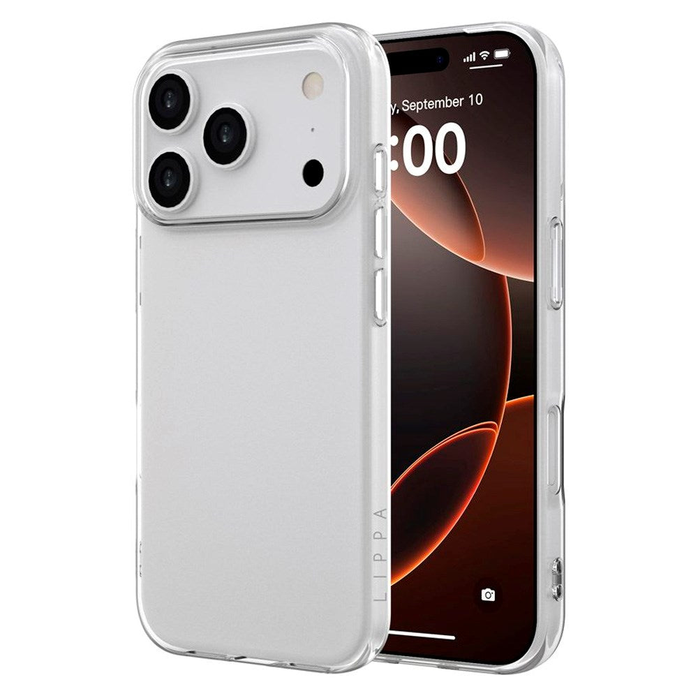 iPhone 17 Pro Lippa Slim Flexibelt Plast Skal - Genomskinlig