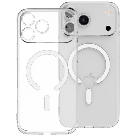 iPhone 17 Pro Max/18 Pro Max Lippa Fleksibel Plast Skal - MagSafe Kompatibel - Genomskinligt