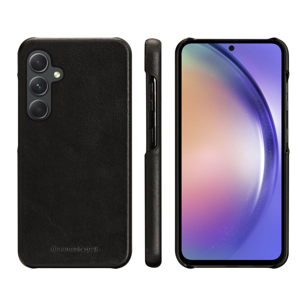 Samsung Galaxy A54 (5G) dbramante1928 Lynge 2-i-1 Äkta Läder Flip Fodral - Black
