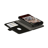 Samsung Galaxy S24 FE dbramante1928 Lynge 2-i-1 Äkta Läder Flip Fodral - Black