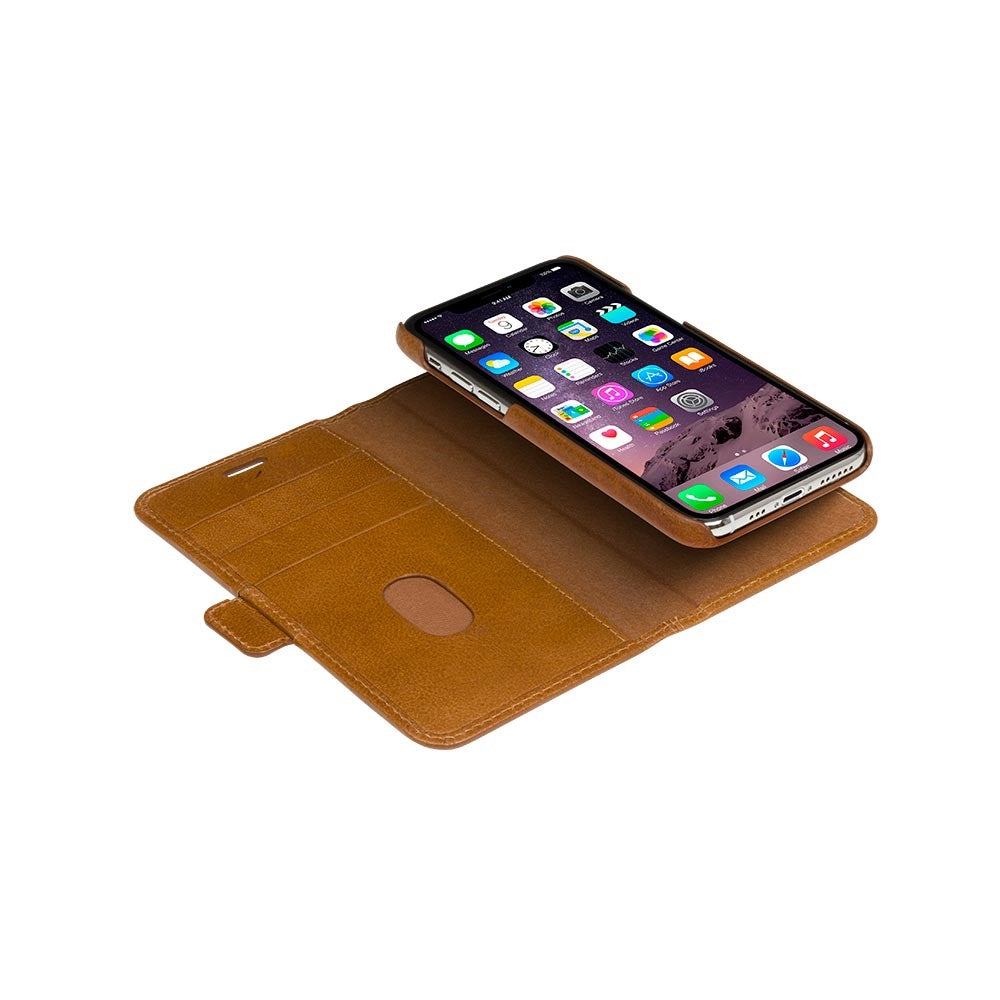 dbramante1928 iPhone 11 Pro Lynge 2-i-1 Läderfodral - Brun