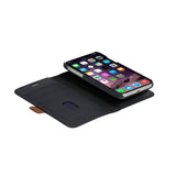 iPhone 11 dbramante1928 Lynge 2-i-1 Äkta Läder Flip Fodral - Pebbled Blue