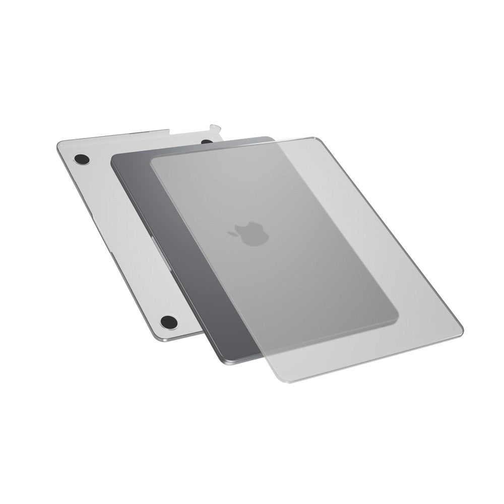 MacBook Air 15" M2/M3/M4 (2023-2025) Epico Slim Shell - Matt Grå