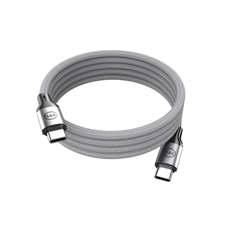 Mobile Origin 1m Magnetisk USB-C till USB-C Kabel – Vit