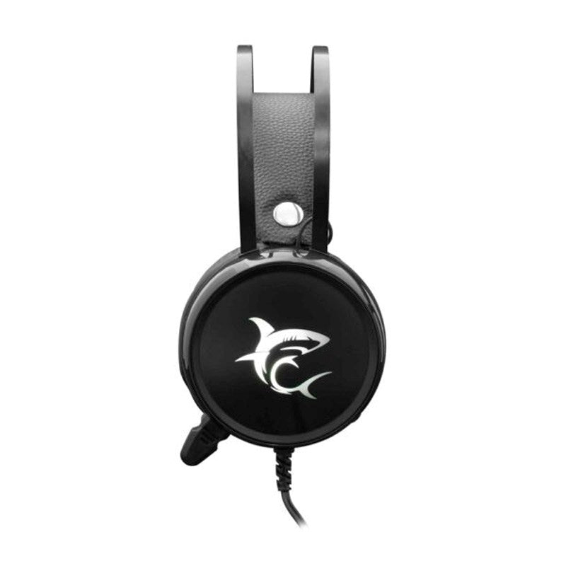 White Shark MARGAY On-Ear Gaming Headset - Svart