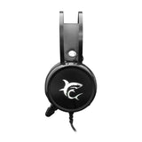 White Shark MARGAY On-Ear Gaming Headset - Svart