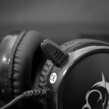 White Shark MARGAY On-Ear Gaming Headset - Svart