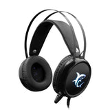 White Shark MARGAY On-Ear Gaming Headset - Svart