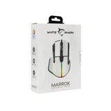 White Shark MARROK Gaming Mus - 9D / 12000 DPI - Vit