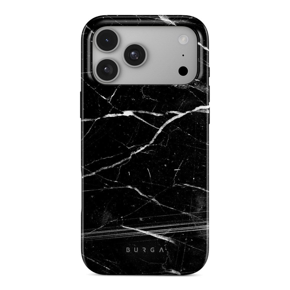 iPhone 18 Pro Burga Tough Fashion Skal - MagSafe Kompatibel - Noir