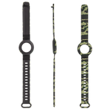 Deltaco Apple AirTag Strap - Silicone - Camouflage